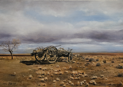 T H E F O R G O T T E N J O U R N E Y O I L O N C A N V A S 5 0 X 7 5 C M