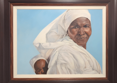 M O N I C A A N D B A B Y O I L O N B O A R D 7 0 0 X 9 3 0 C M